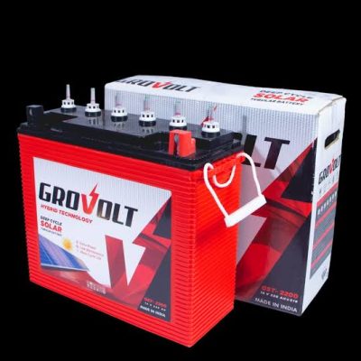 Grovolt Hybrid Deep Cycle Solar Tubular Battery